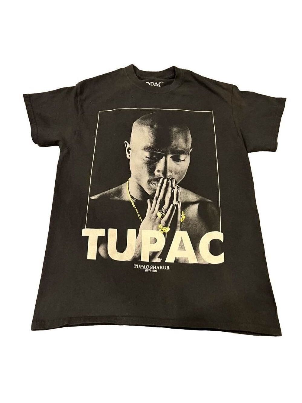 Tupac Shakur 1971-1996 Short  Graphic T-Shirt size M